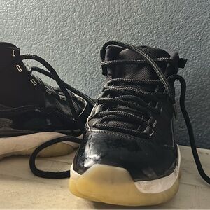 Jordan Space  Jam  Black and White High-Top Sneakers